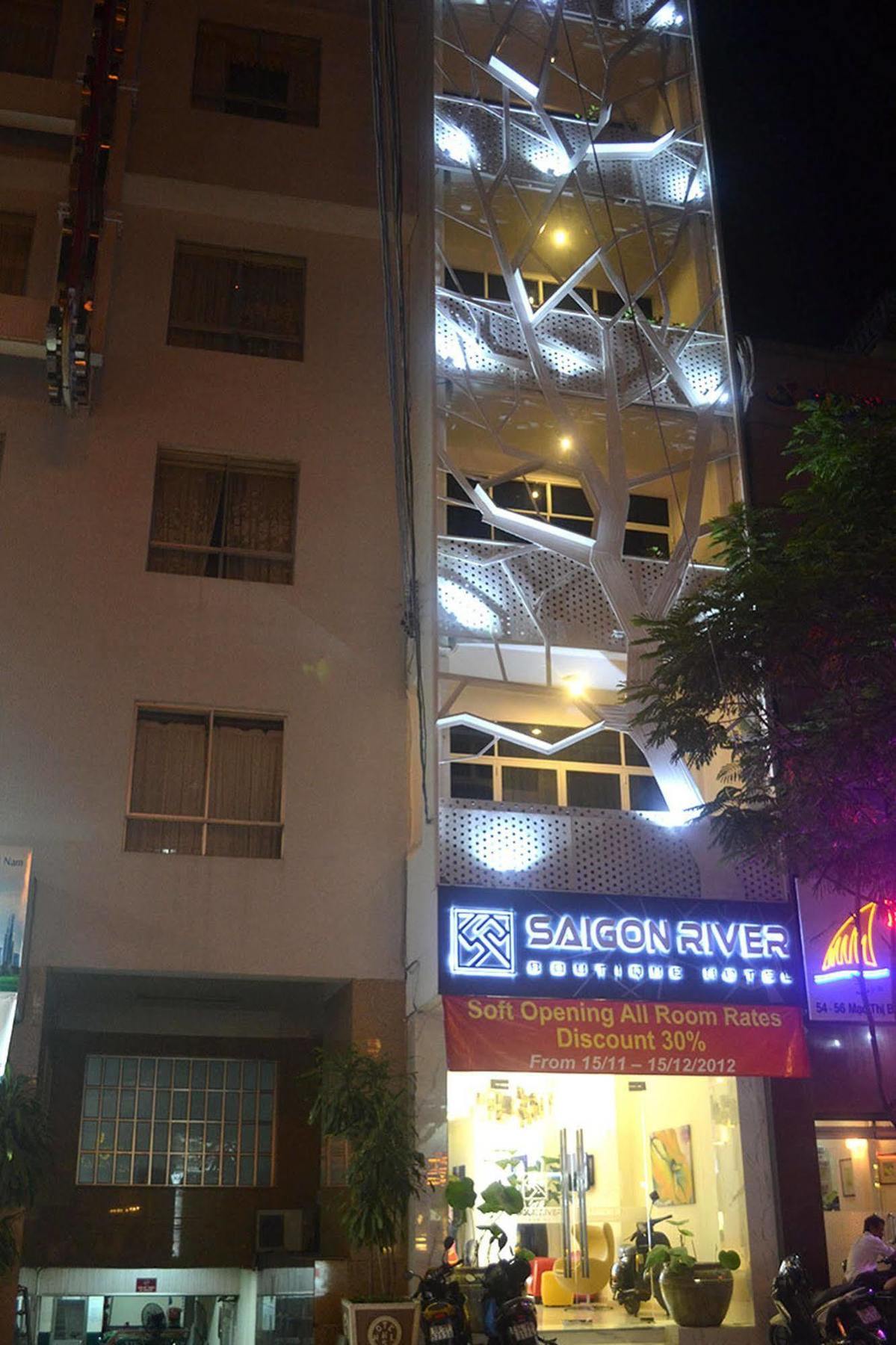 Saigon River Boutique Hotel Ho Chi Minh City Bagian luar foto